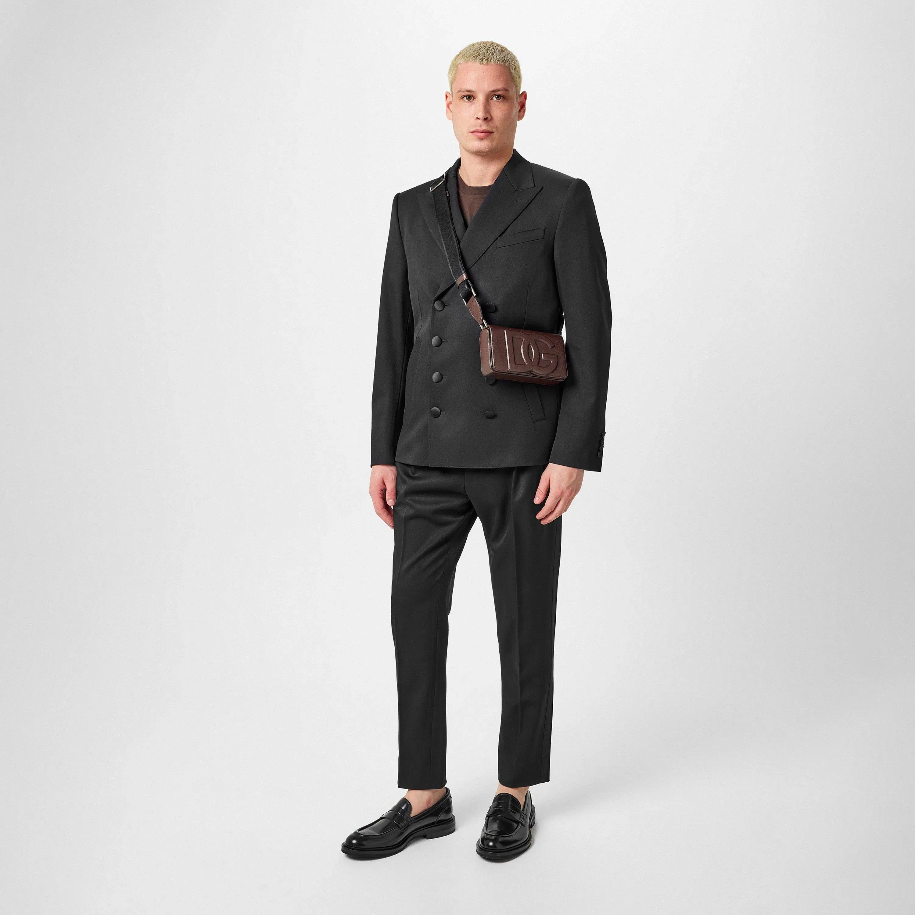 Double Breasted Wool Long Sleeve Formal Jacket