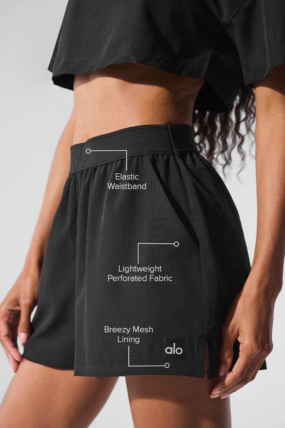 Mesh Mirage Short