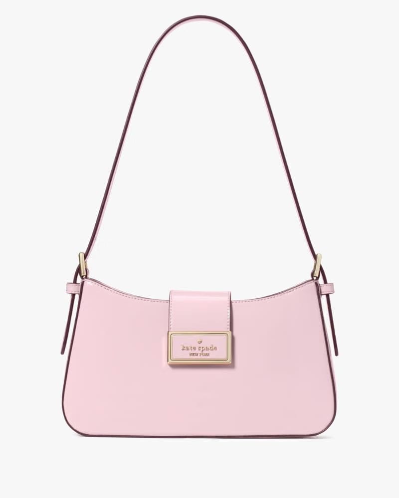 Reegan Patent Fabric Small Shoulder Bag