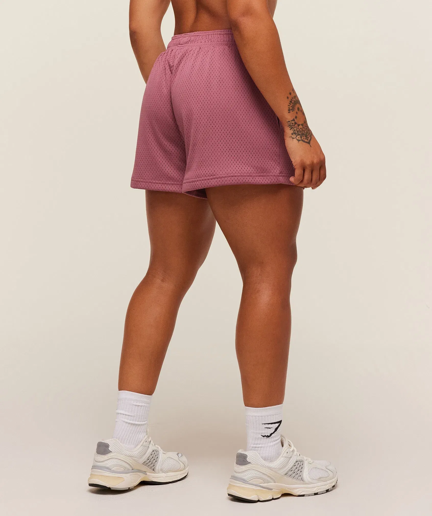 Gymshark Lifting Club Mesh Shorts - Reset Pink