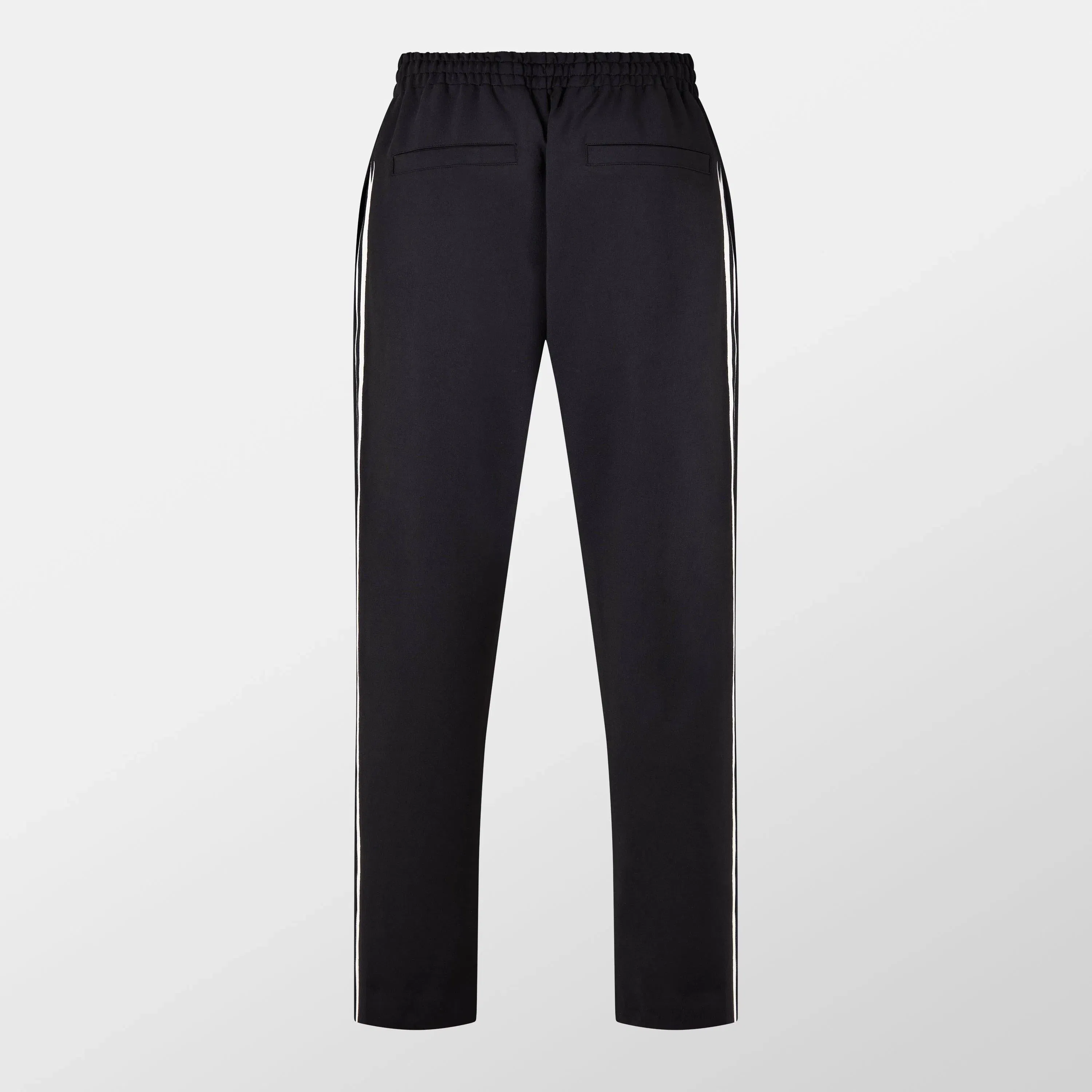 Rep Stripe Cotton Open Hem Tracksuit Joggers