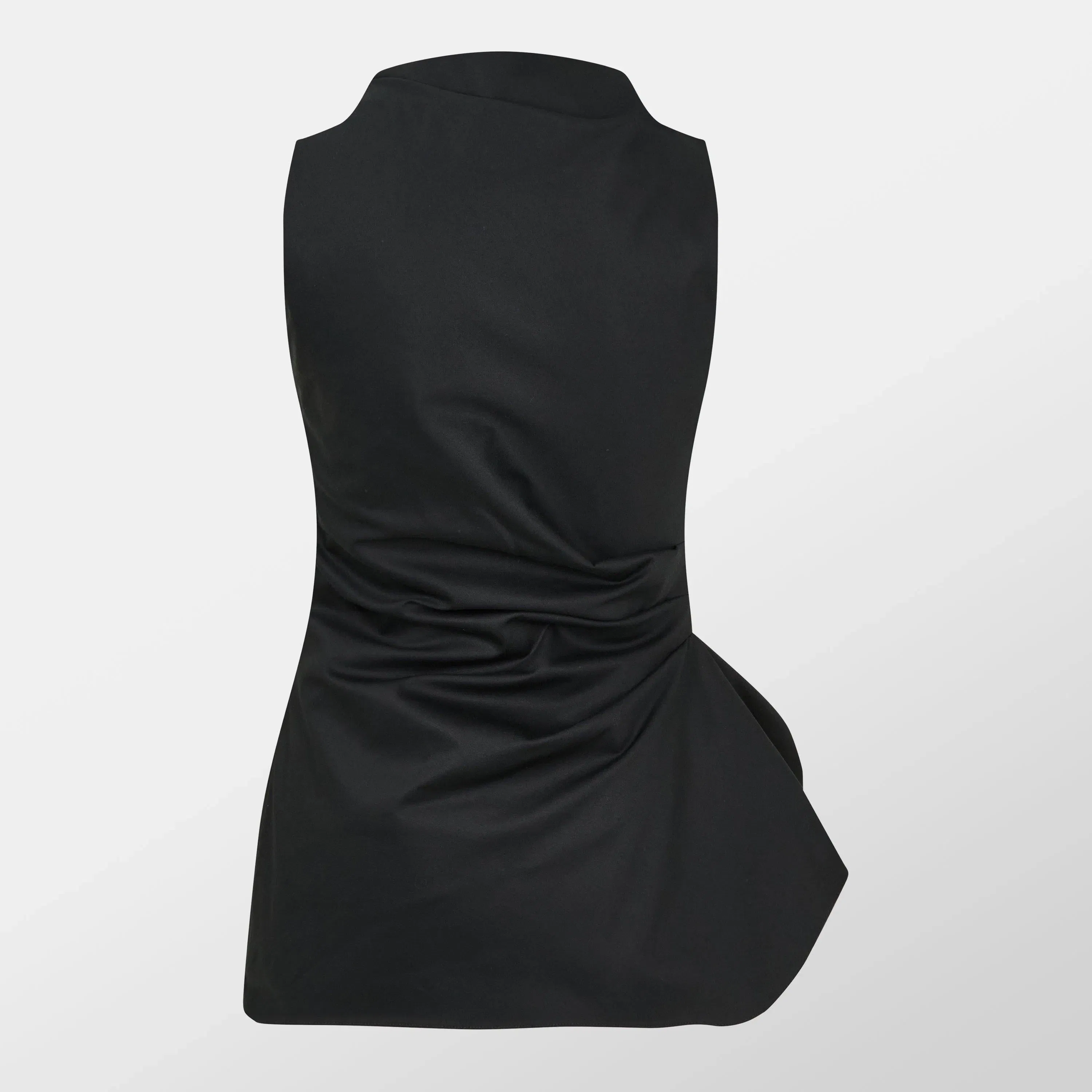 Cotton Peplum Top