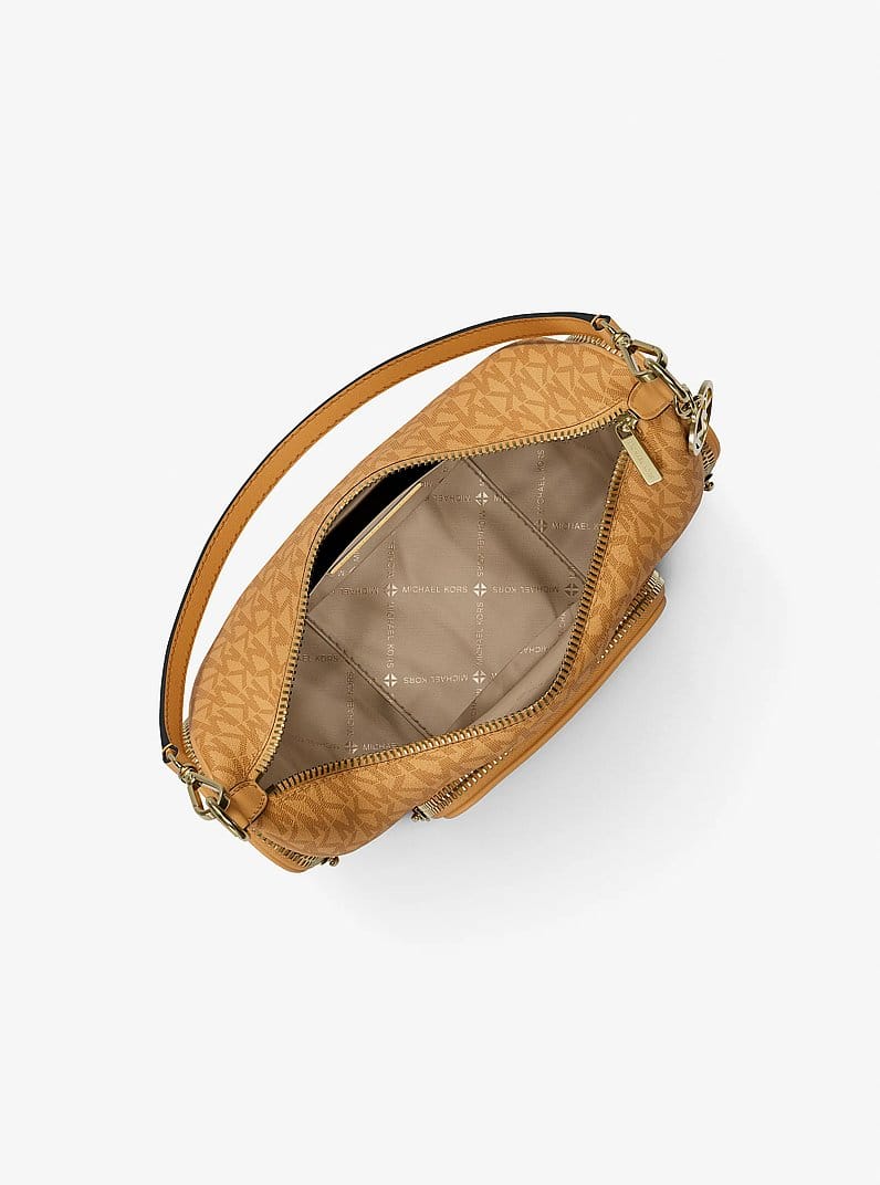 Merritt Small Signature Logo Convertible Shoulder Bag