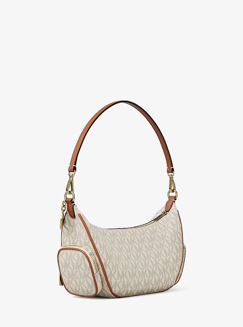 Merritt Small Signature Logo Convertible Shoulder Bag