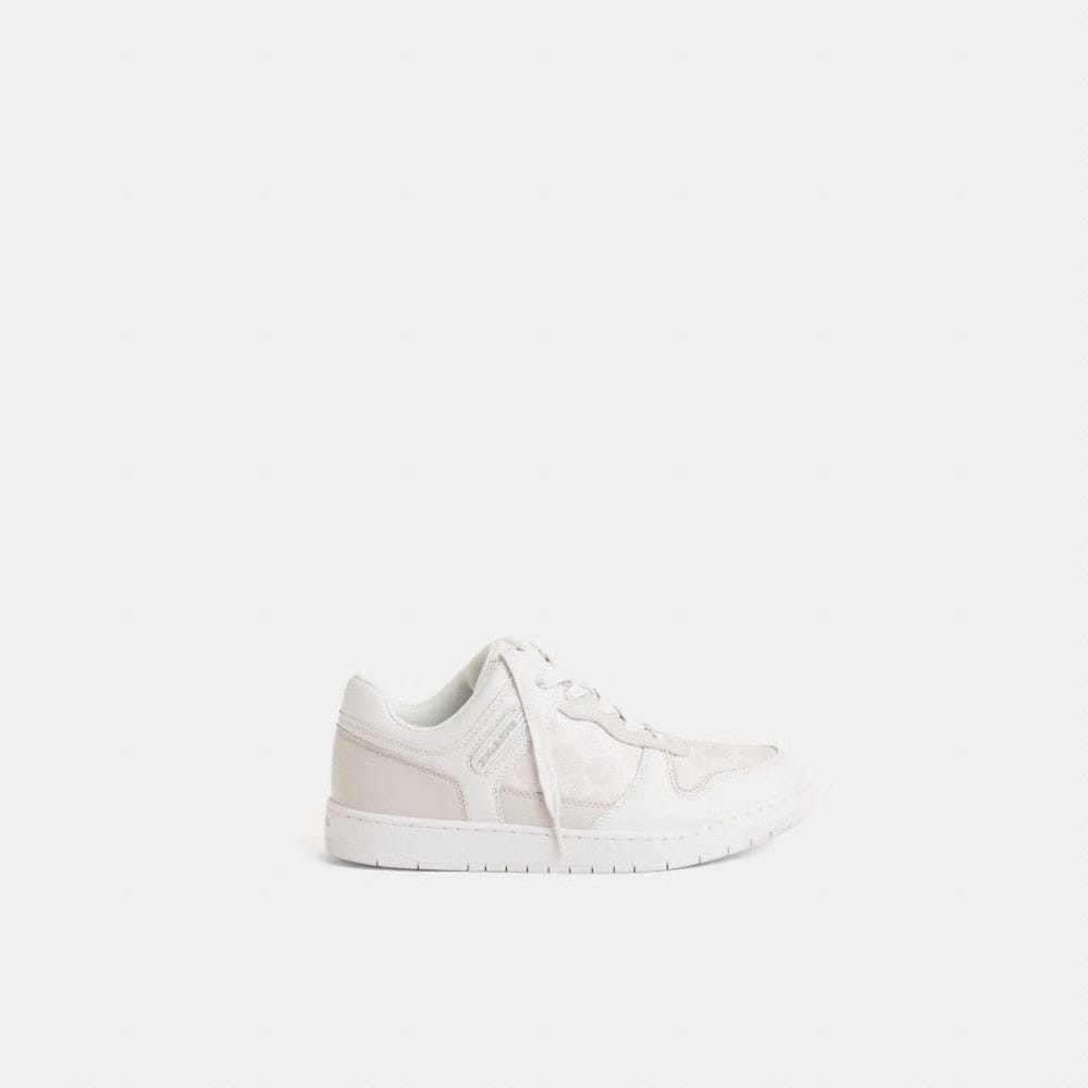 Restored C201 Low Top Sneaker In Signature Canvas