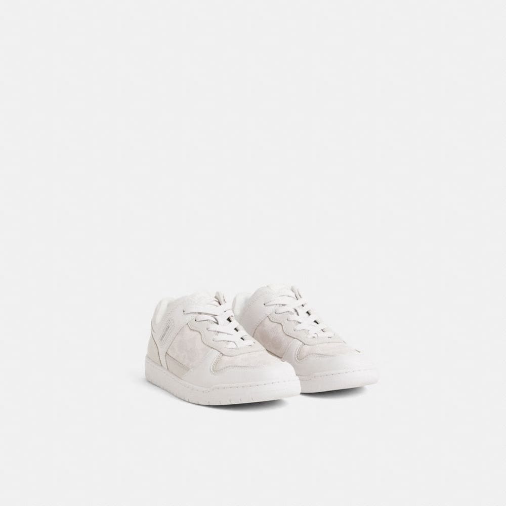 Restored C201 Low Top Sneaker In Signature Canvas