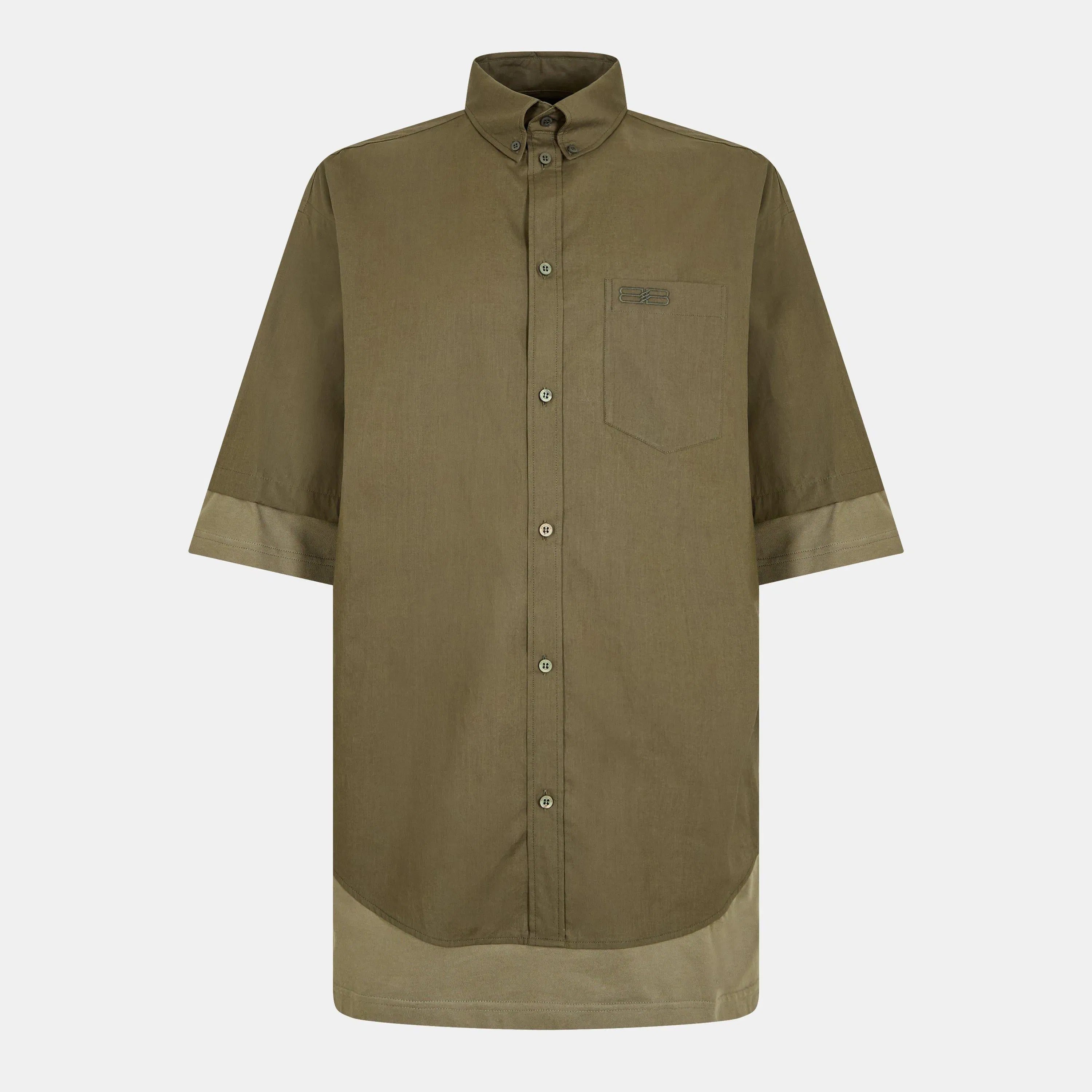 Plain Short Sleeve Shirt