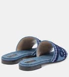 Gucci Jane denim slides
