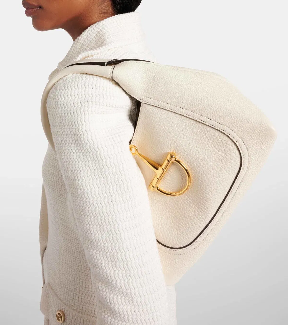 Gucci Gucci Softbit Medium leather shoulder bag