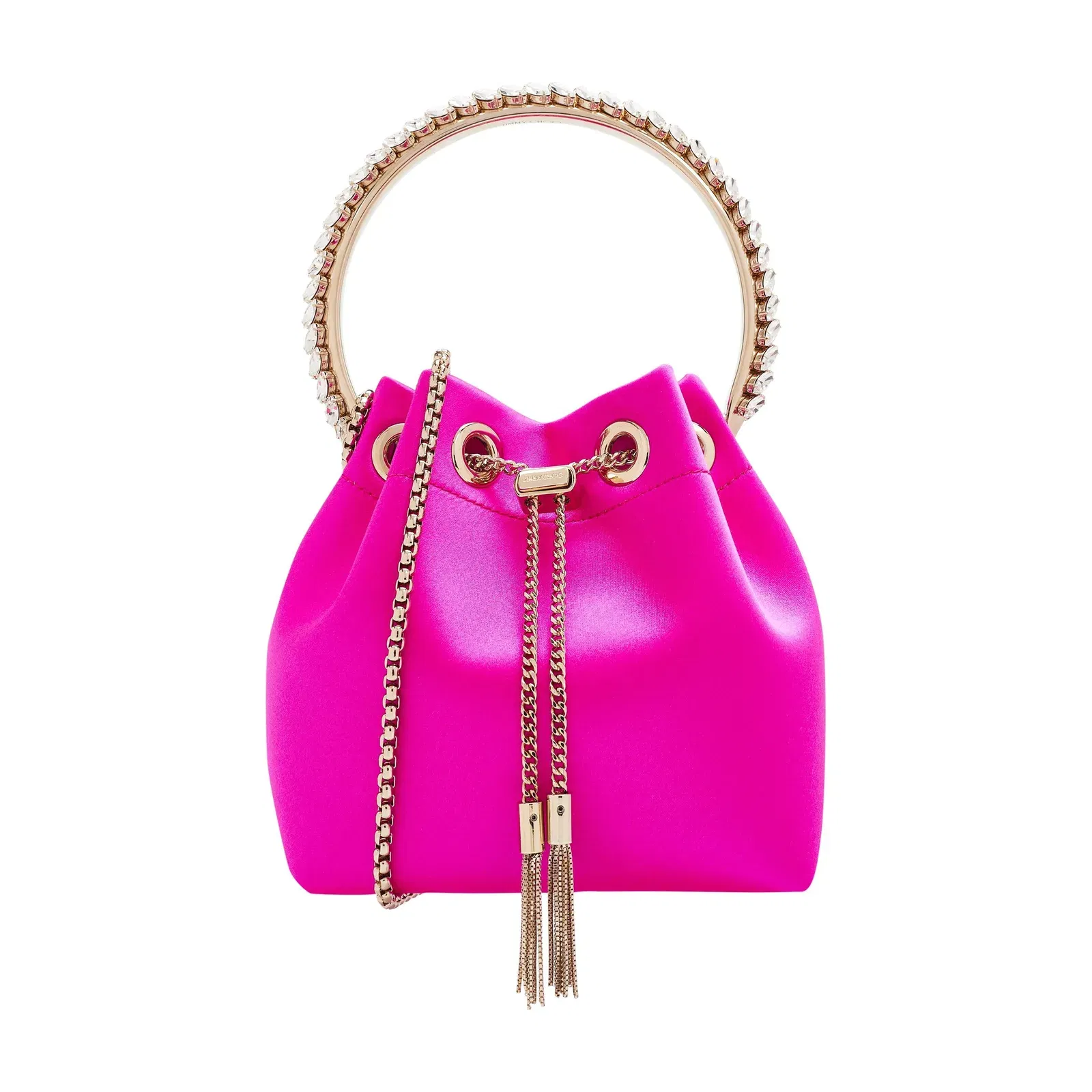 Bon Bon Satin Top-Handle Bag