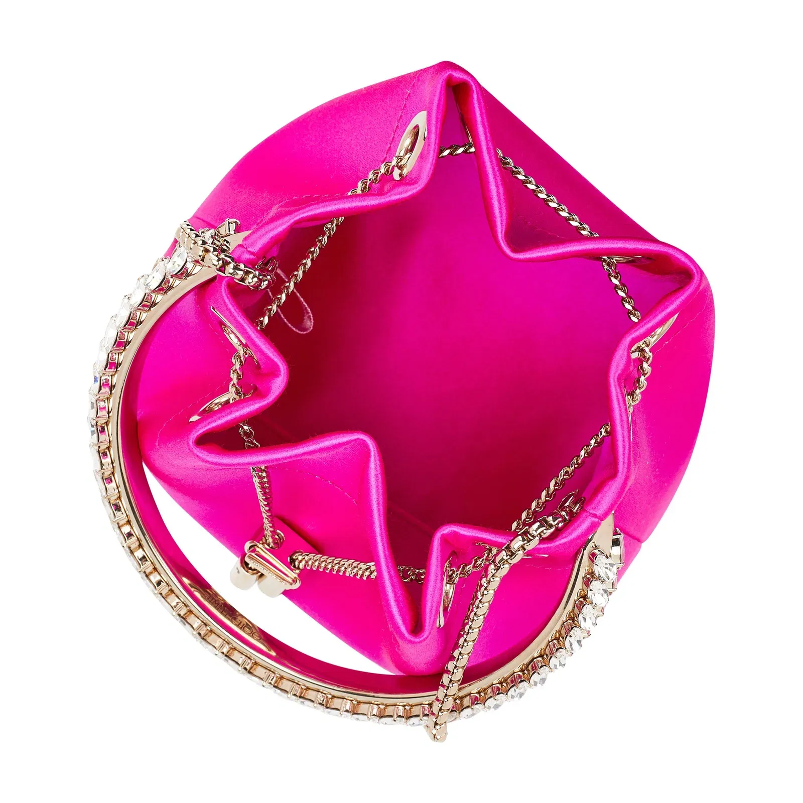 Bon Bon Satin Top-Handle Bag