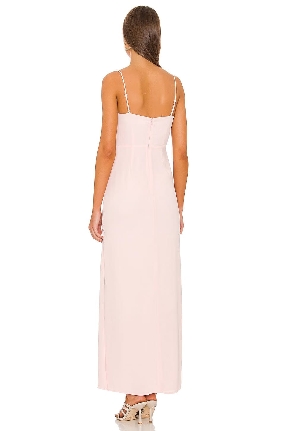 superdown Addison Maxi Dress in Blush