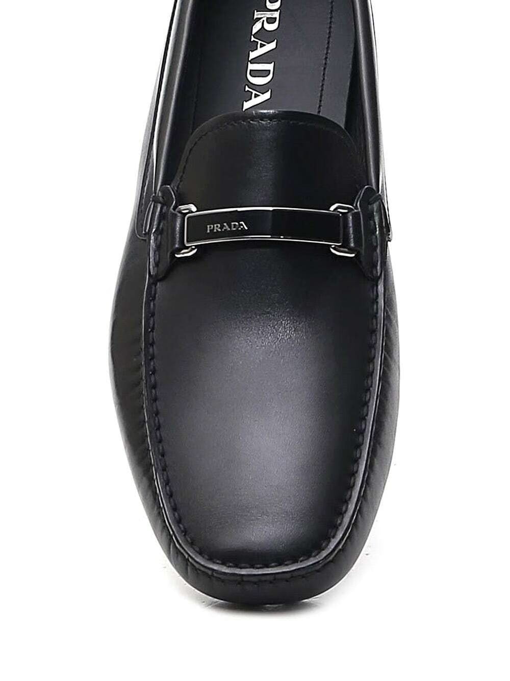 Prada Saffiano Driver Shoes