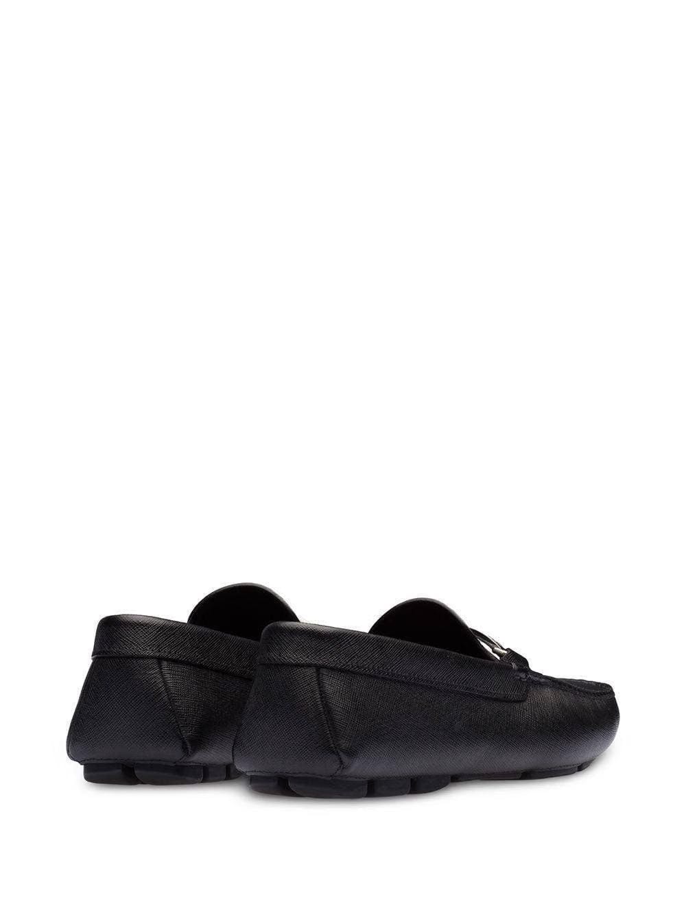 Prada Saffiano Driver Shoes