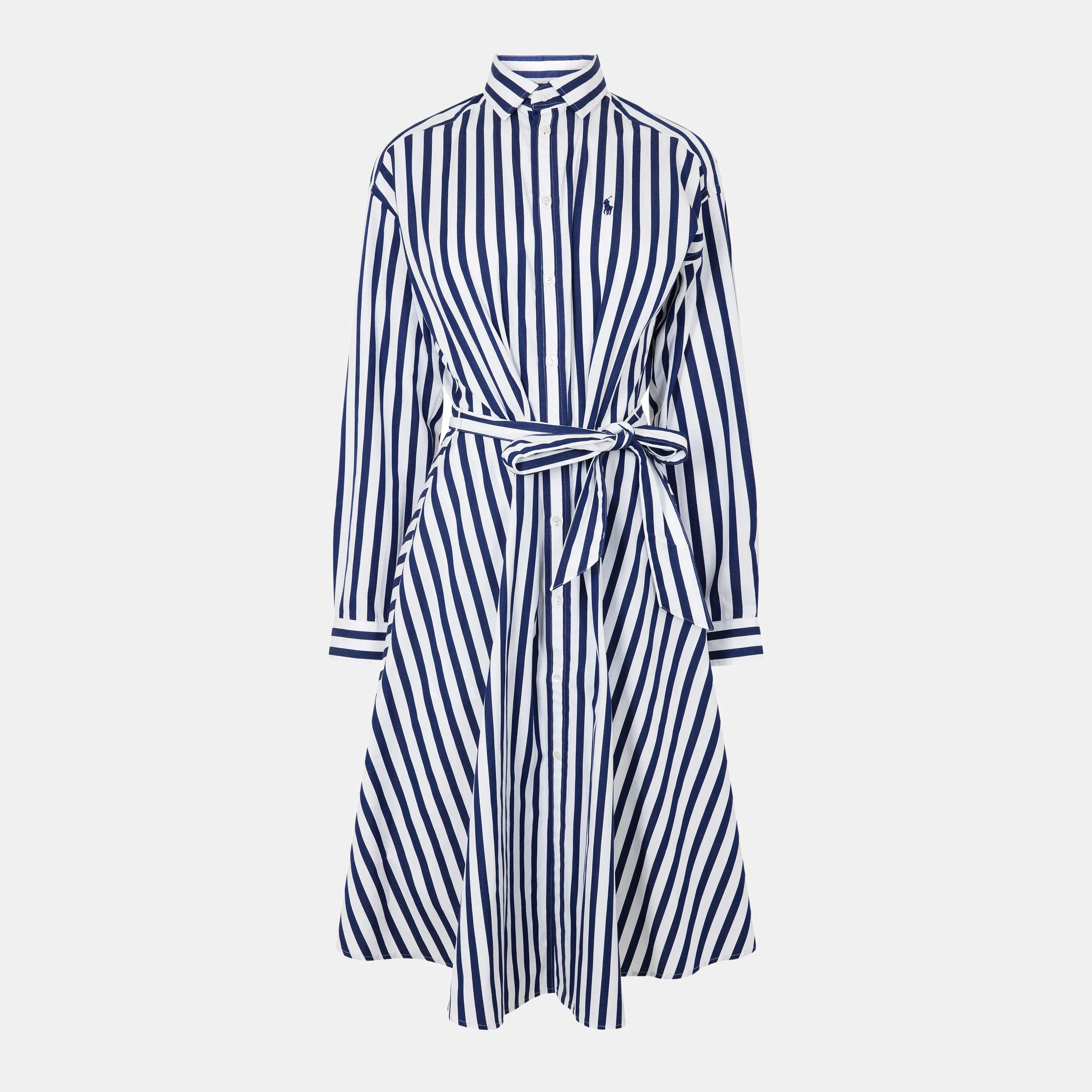Ela Belted Shirt Dress