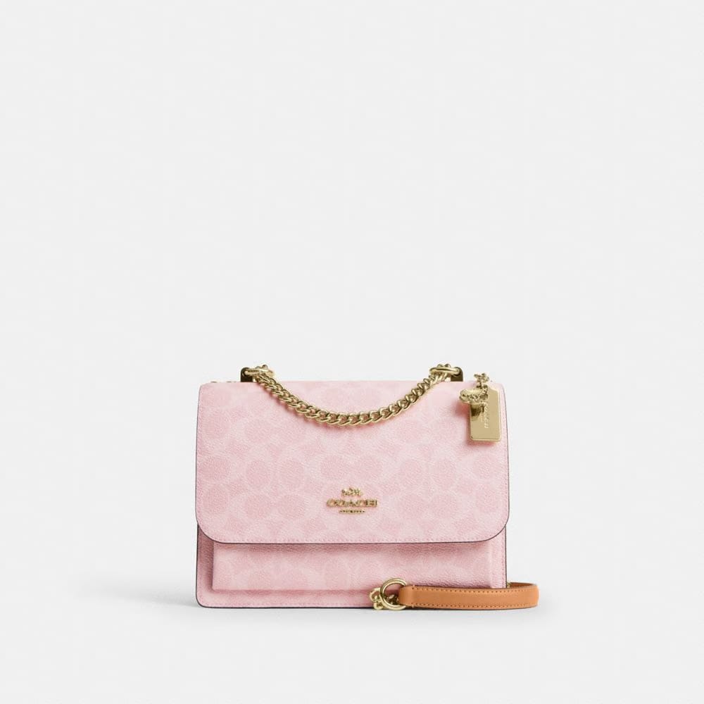 Klare Crossbody Bag In Signature Canvas With Charms
