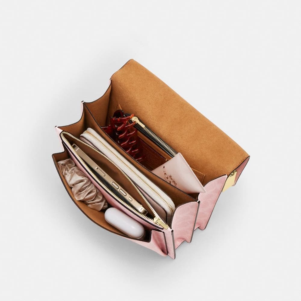 Klare Crossbody Bag In Signature Canvas With Charms