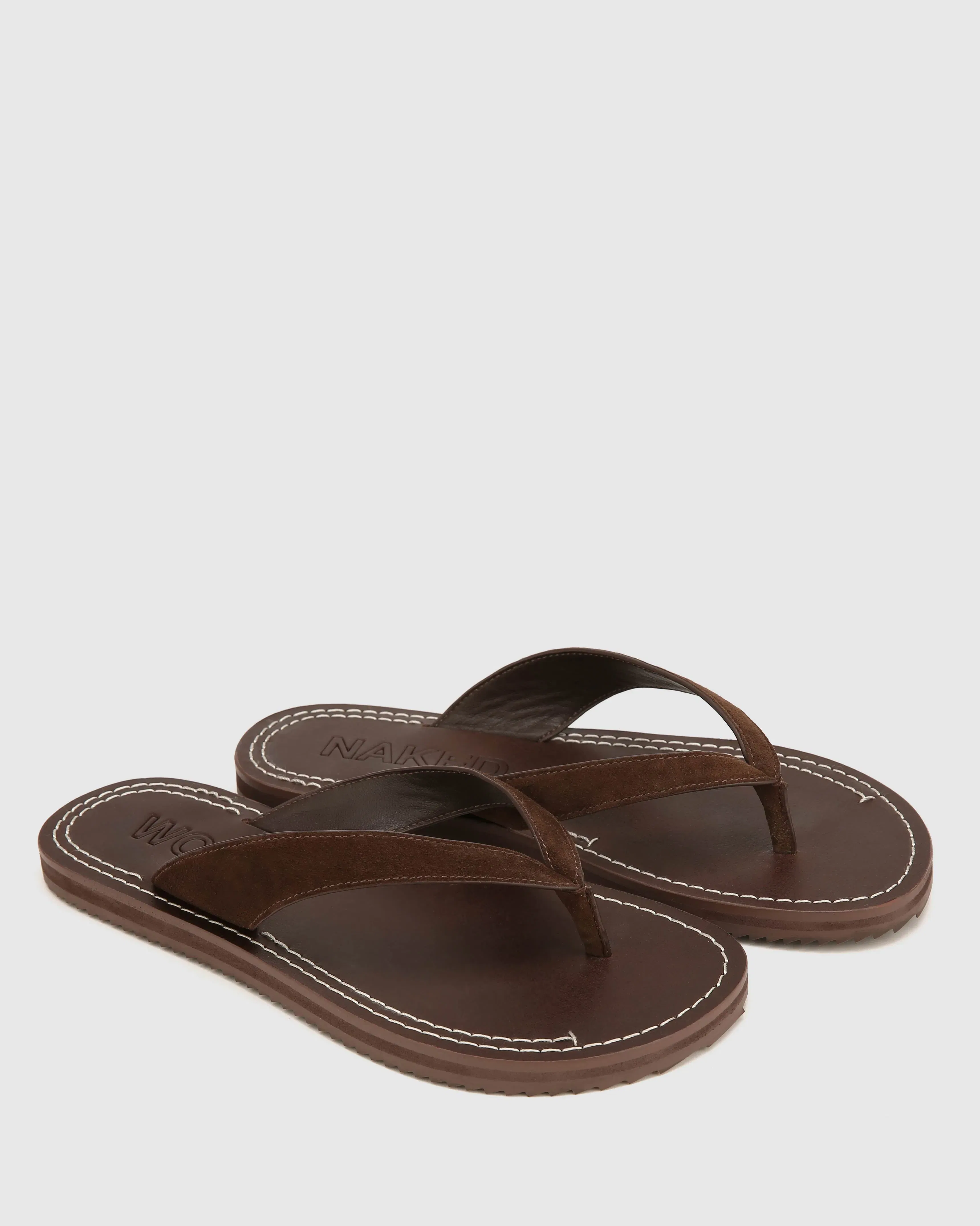 St Barths Brown Suede