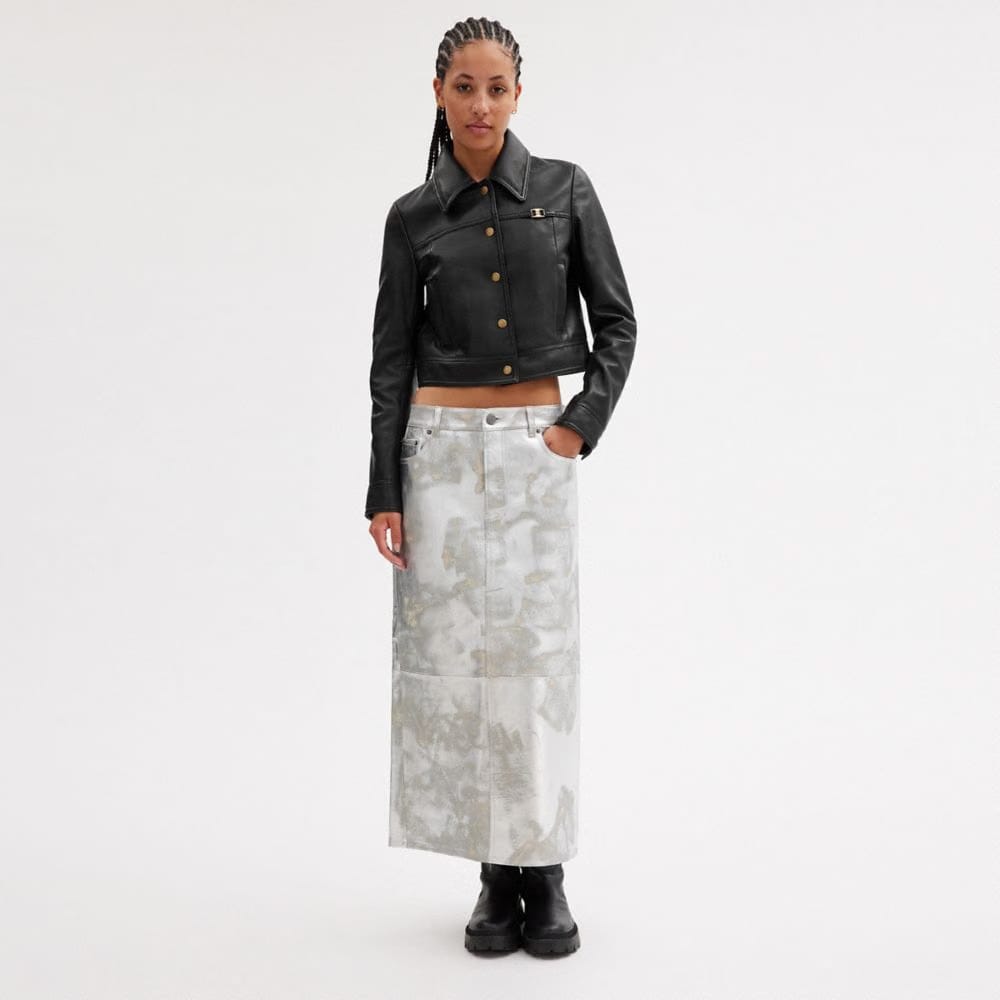 Heritage C Snap Front Shrunken Jacket