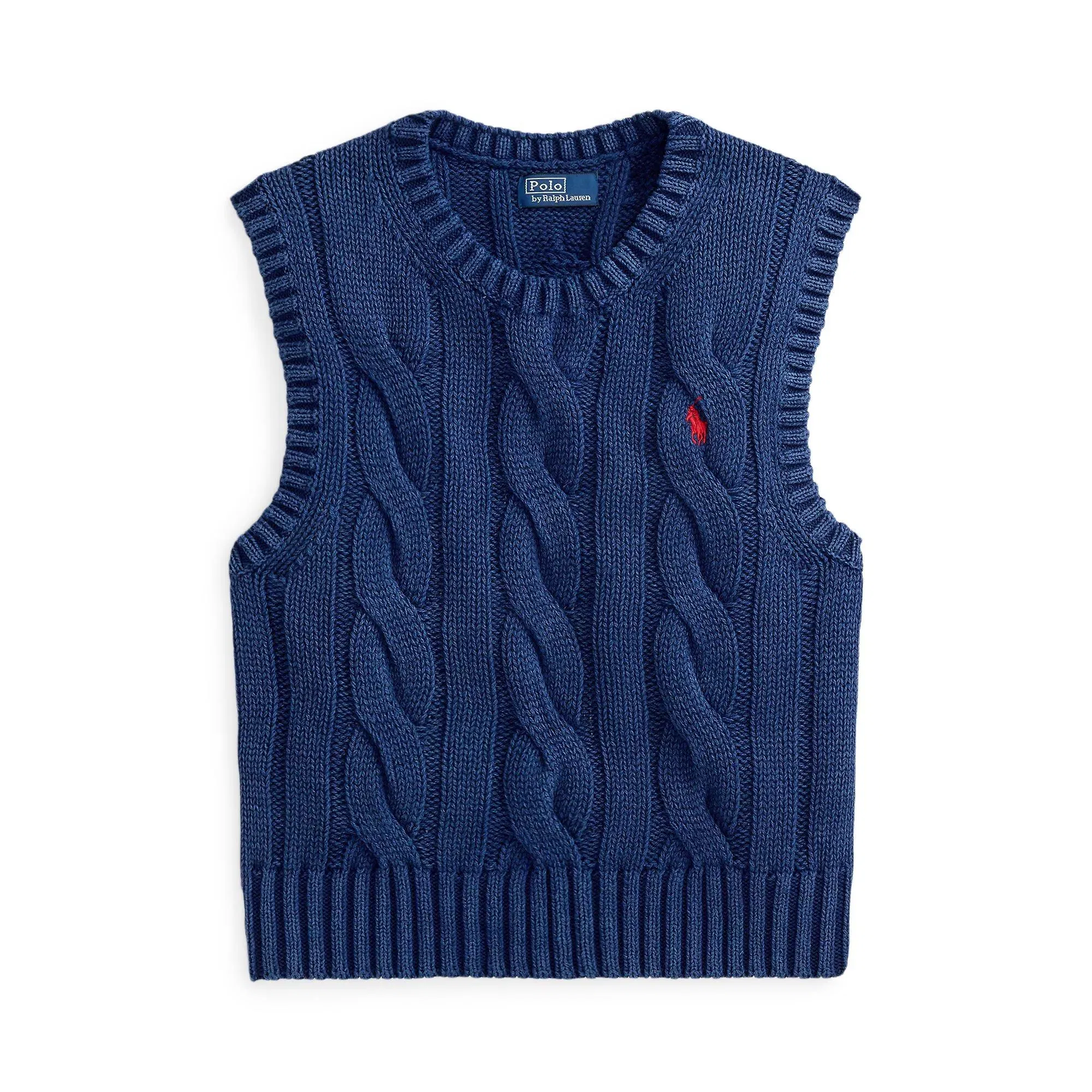 Knitted Cable Knit Vest
