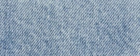 Large Corner Zip Wristlet In Loved Denim