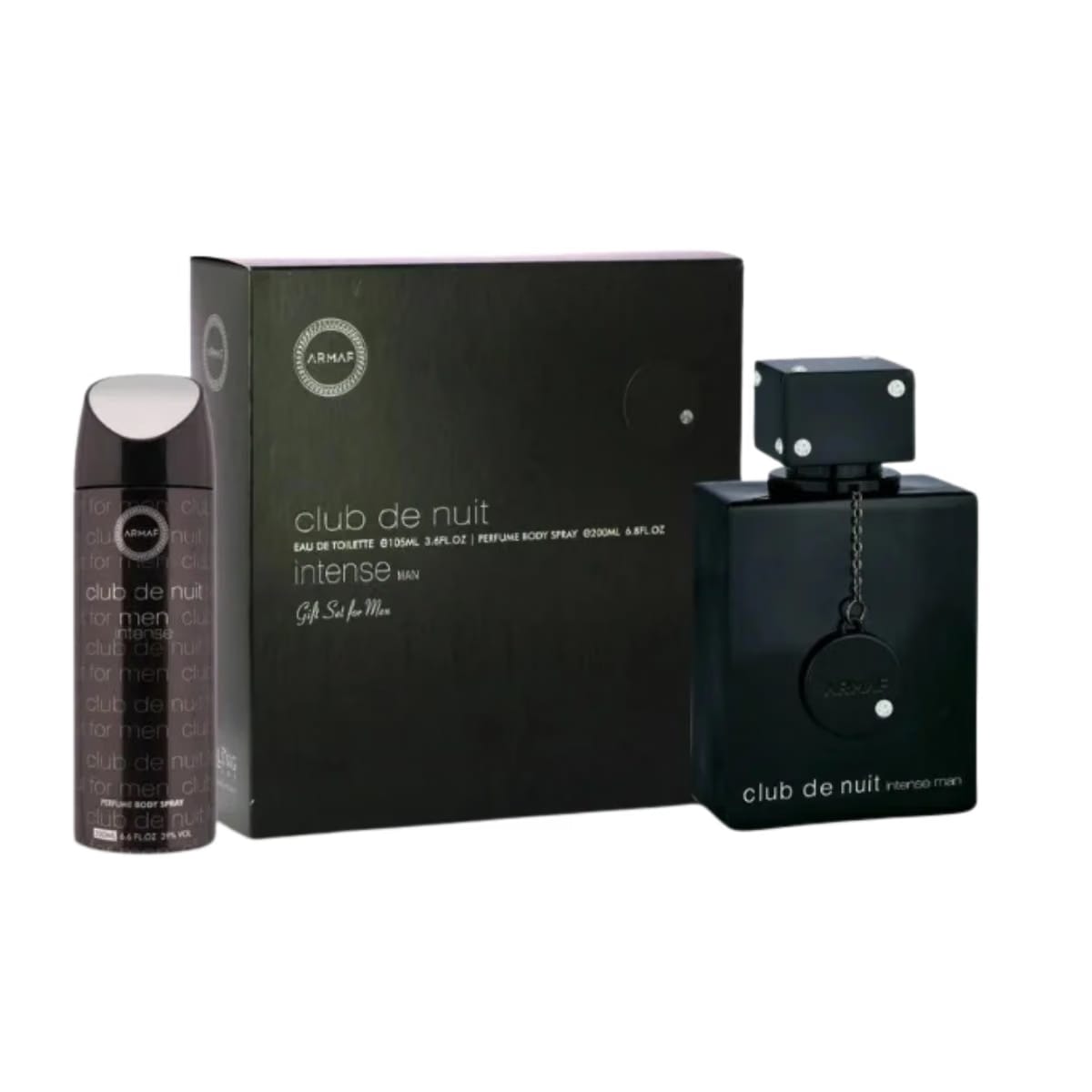 Gift Set Of Armaf Club De Nuit Intense Eau De Toilette For Men