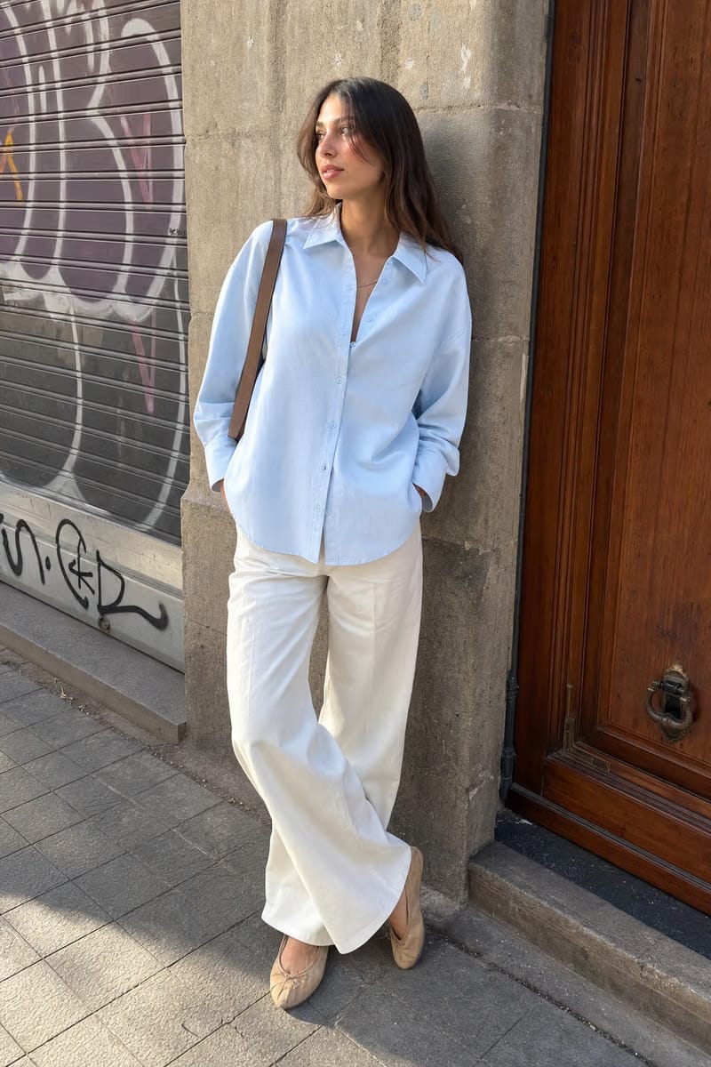 Elara Voss Mist Relax Shirt