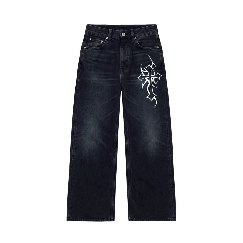 Blacklist Night Sigil Cross Denim