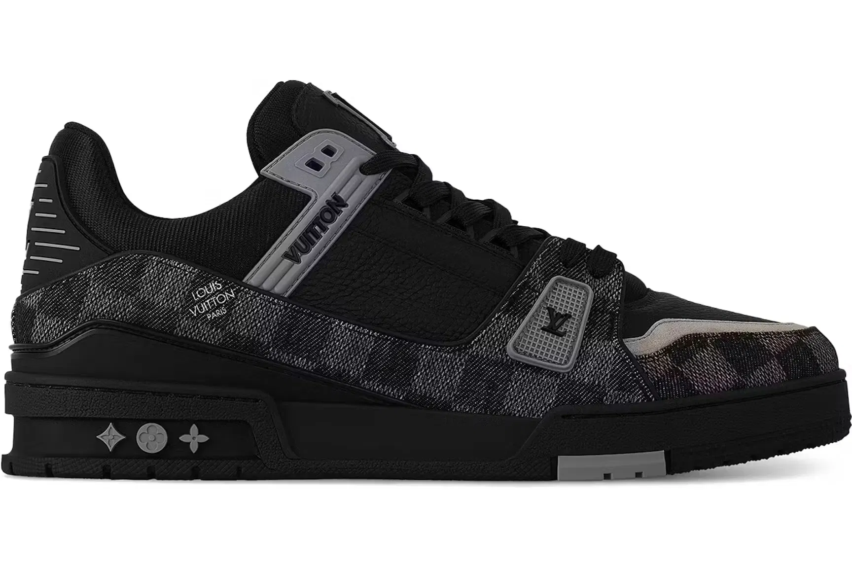 Louis Vuitton LV Trainer Black Damier Denim