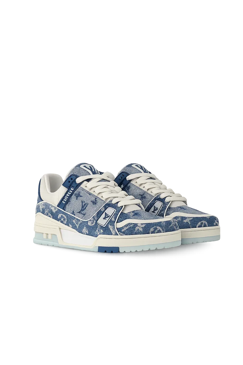 LV Trainer Sneakers i love uyou day for him