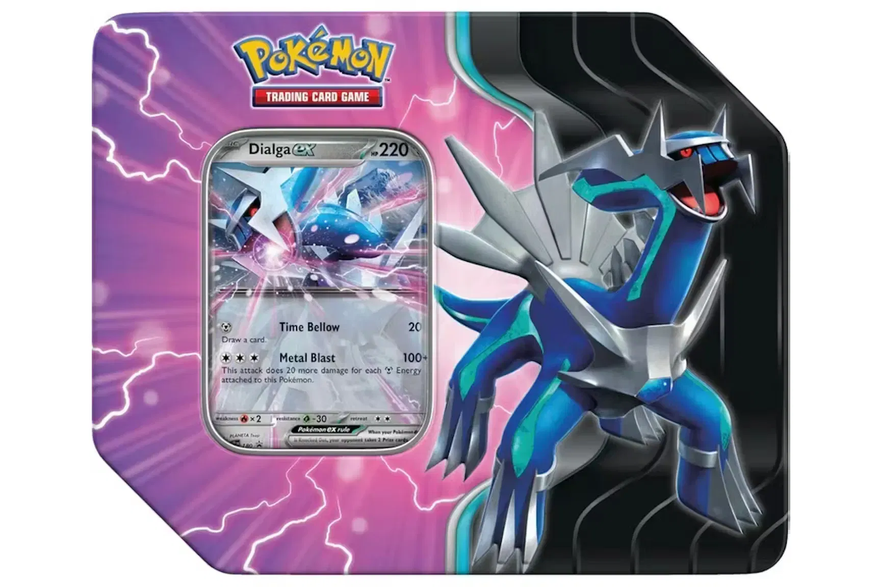 Pokèmon Scarlet & Violet Azure Legends Dialga ex Tin