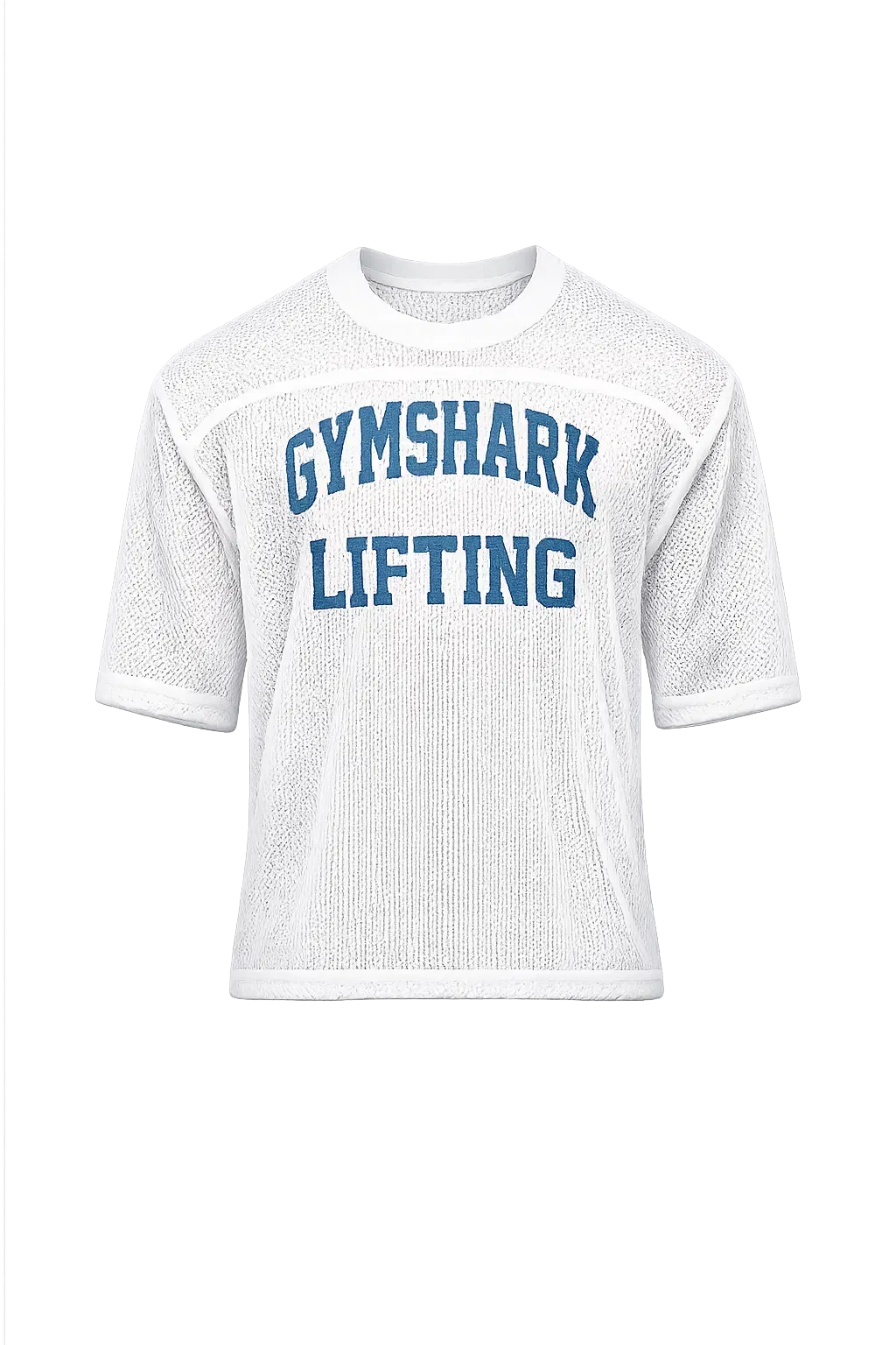 Gymshark Mesh Oversized White T-Shirt