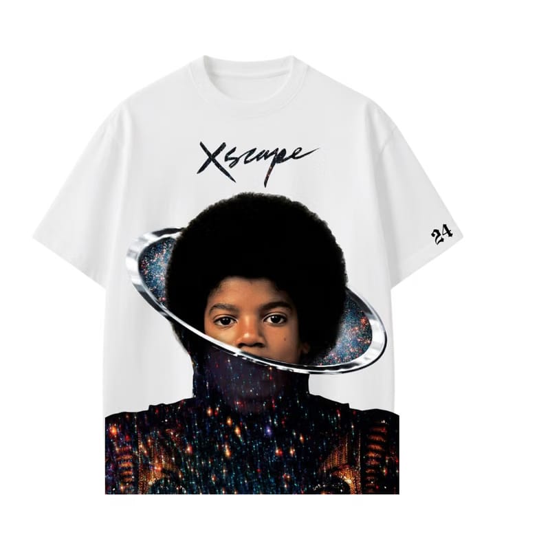 MJ- Lets escape To Chicago T-shirt(White)