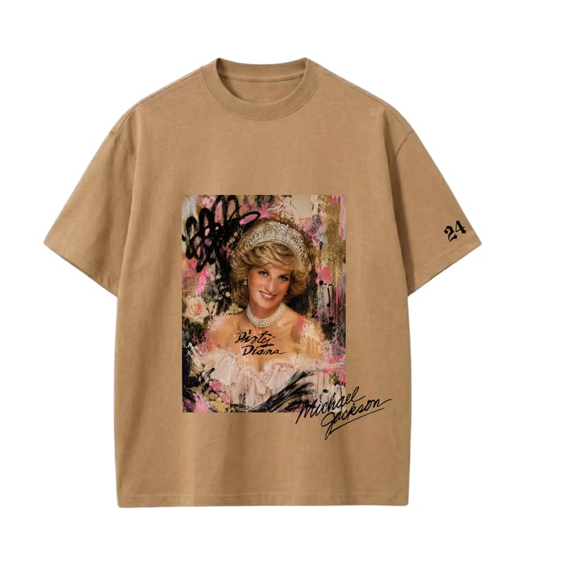 MJ-Dirty Diana T-shirt(Brown)