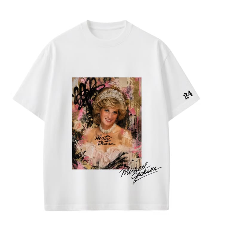 MJ-Dirty Diana T-shirt(white)