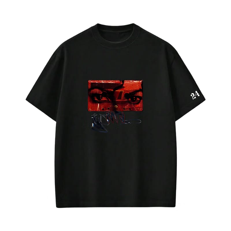 MJ- CASSETTE T-shirt(Black)