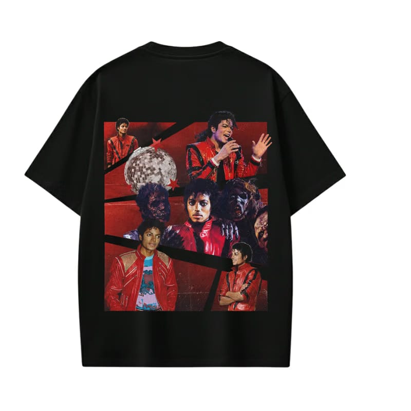MJ- CASSETTE T-shirt(Black)