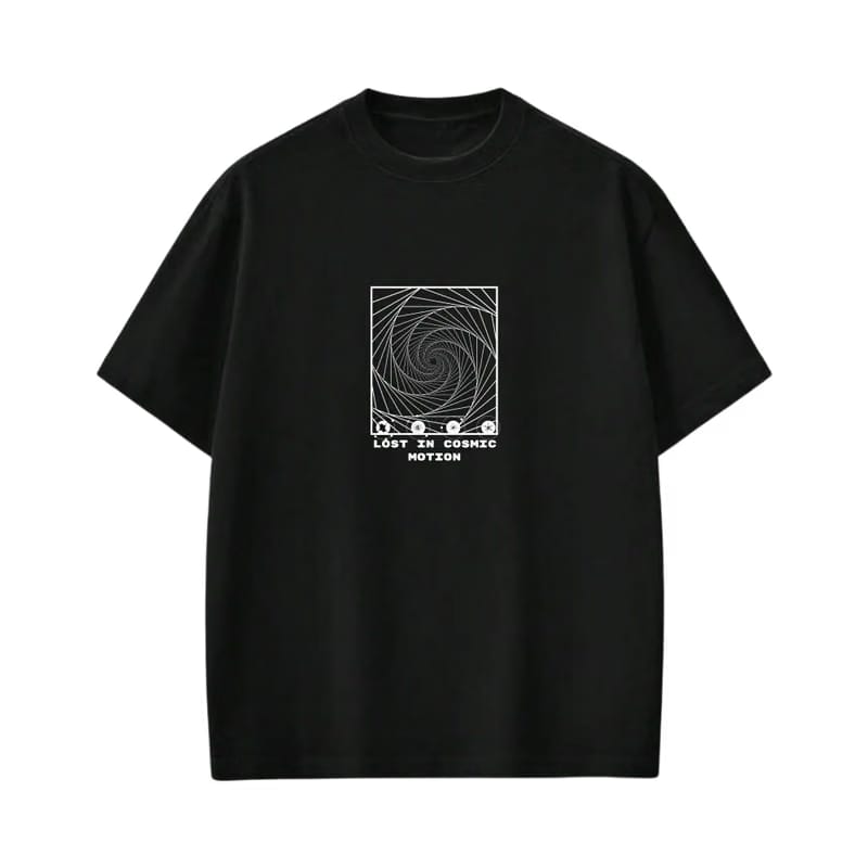 Off Supply Black hole T-shirt Black