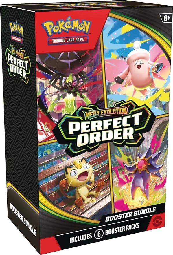 Pokémon TCG: Mega Evolution: paquete de refuerzo de pedido perfecto
