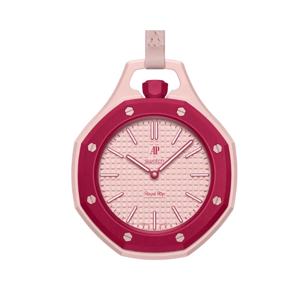 Swatch x Audemars Piguet AP - Royal Pop “Otto Rosso” -(Aftermarket Wrist Band Included)