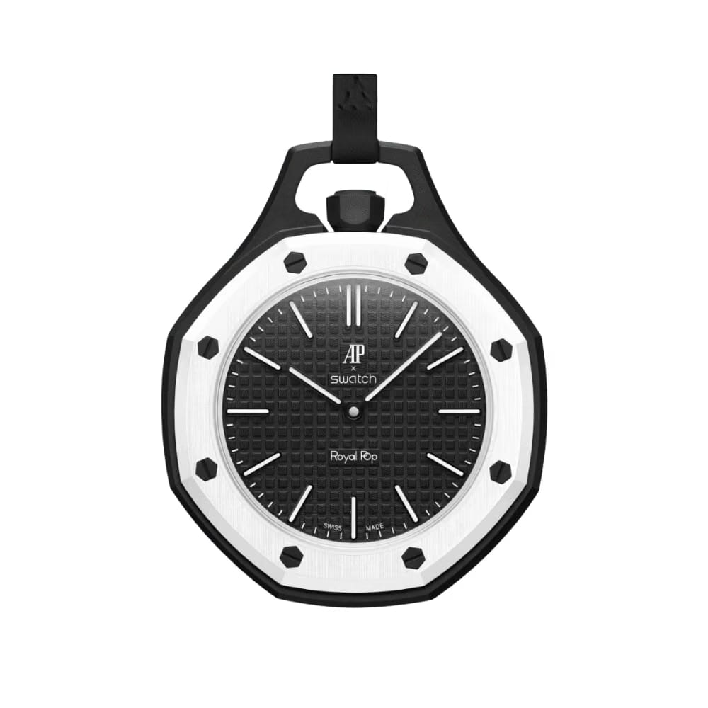 Swatch x Audemars Piguet AP - Royal Pop “Ocho Negro” -(Aftermarket Wrist Band Included)