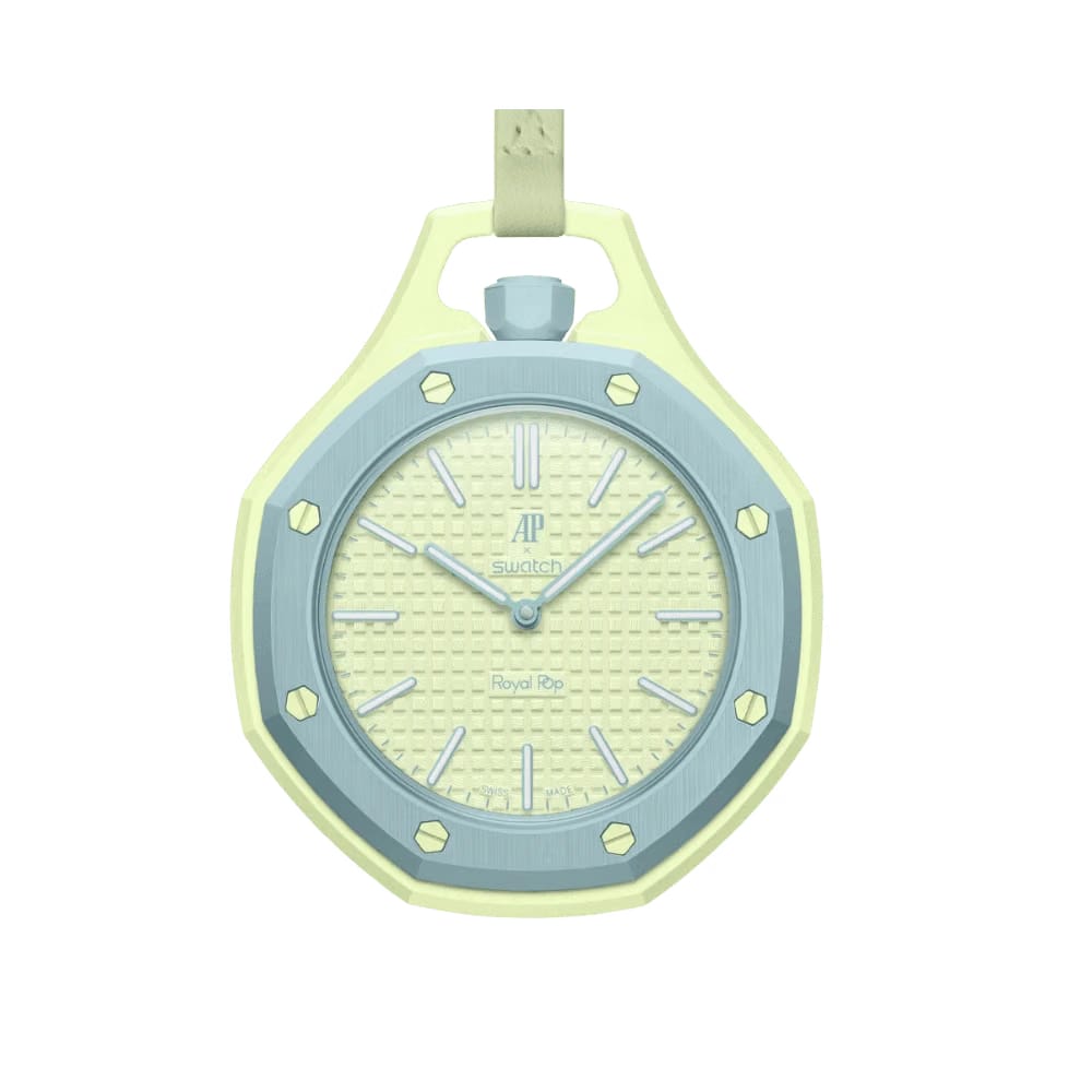 Swatch x Audemars Piguet AP - Royal Pop “Blaue Acht” -(Aftermarket Wrist Band Included)