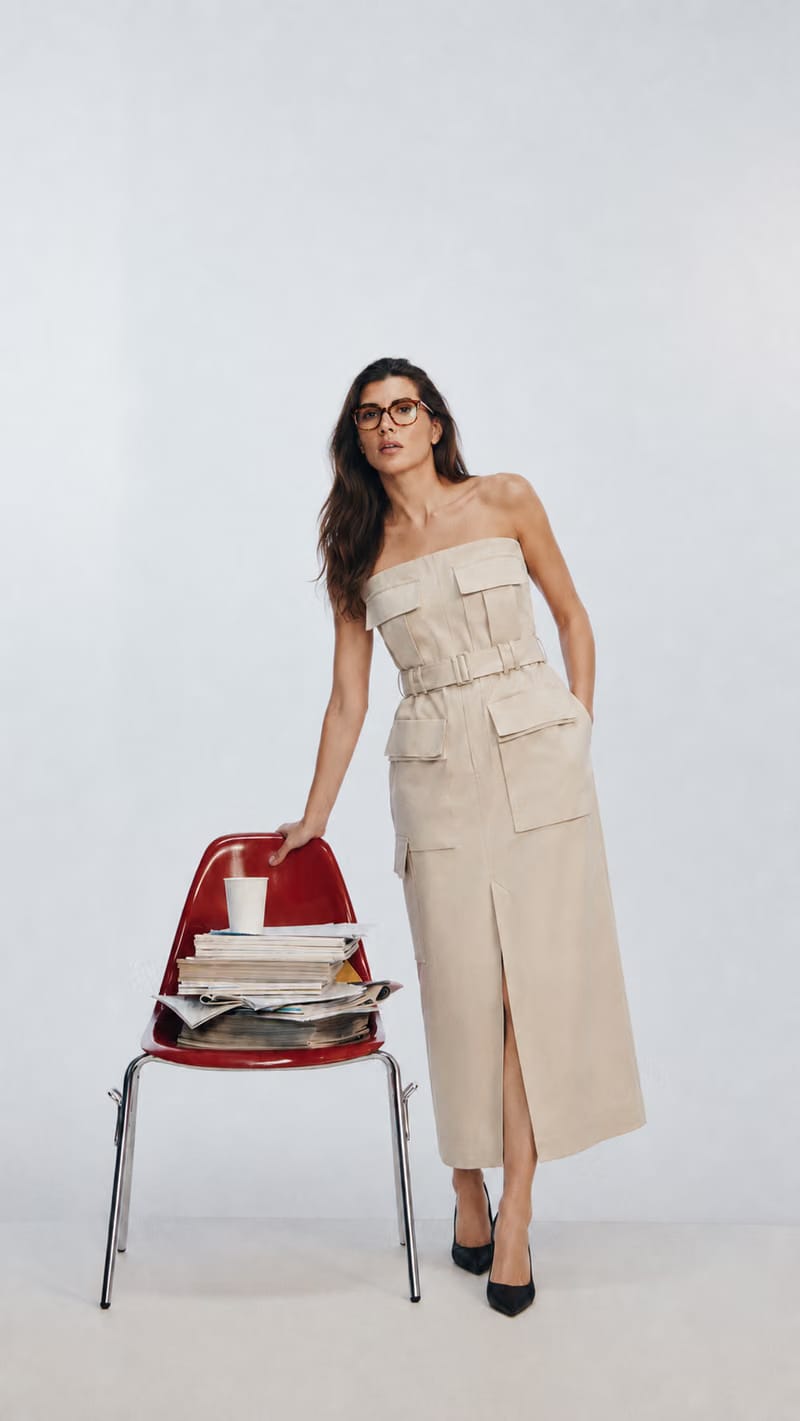Ivory Utility Dress