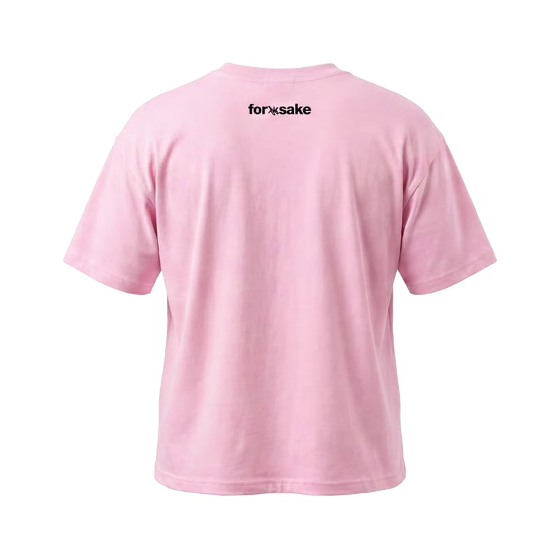 Forfksake Snoopy Classic Graphic T-shirt Pink
