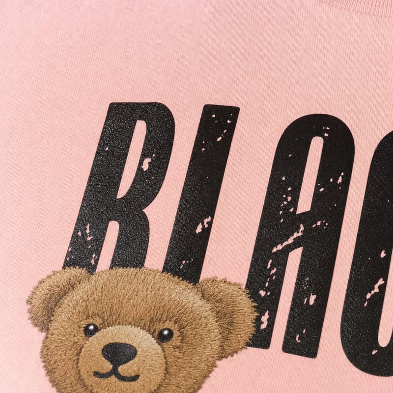 Blacklist Bear Pink T-Shirt