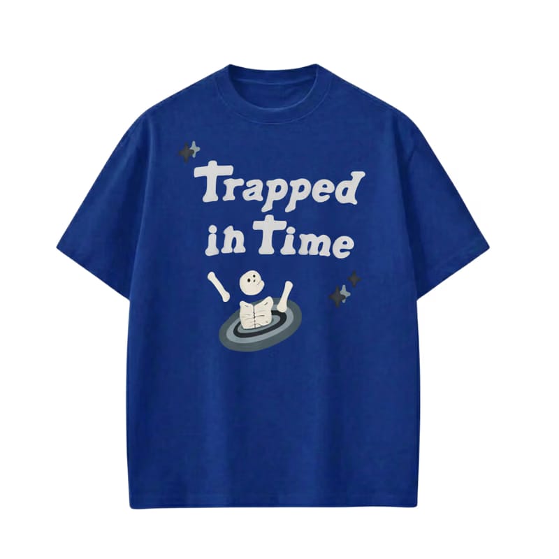Trapped in Time Blue T-Shirt