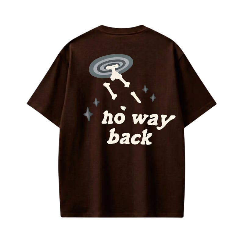 Trapped in Time Brown T-Shirt