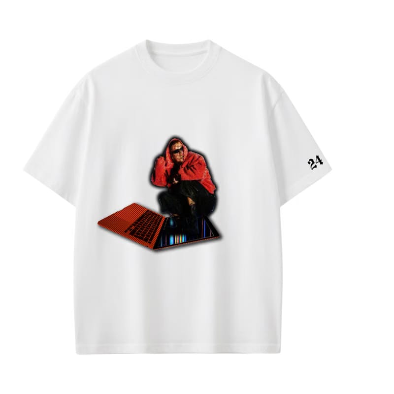 JUSTIN- BIEBERCHELLA T-shirt(White)