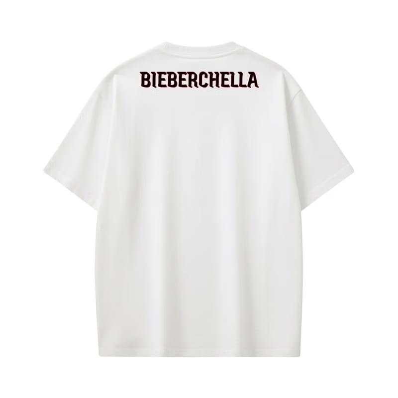 JUSTIN- BIEBERCHELLA T-shirt(White)