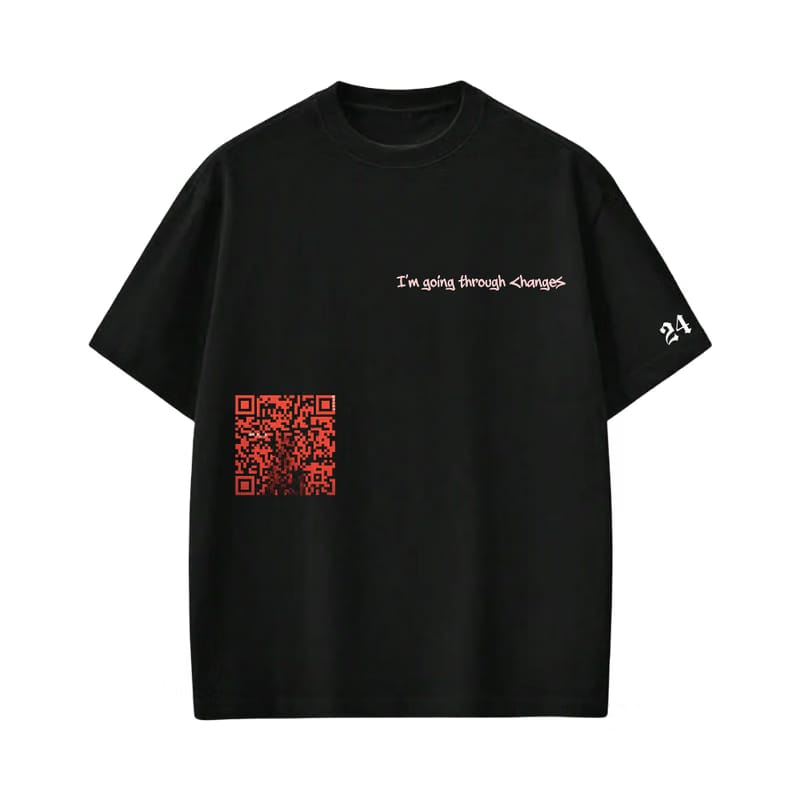 JUSTIN- Changes T-shirt(Black)